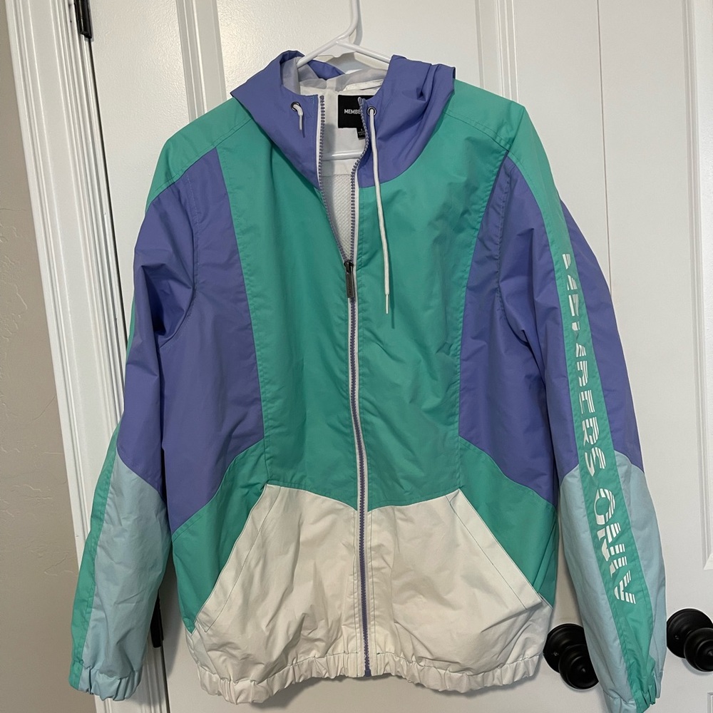 Members only windbreaker